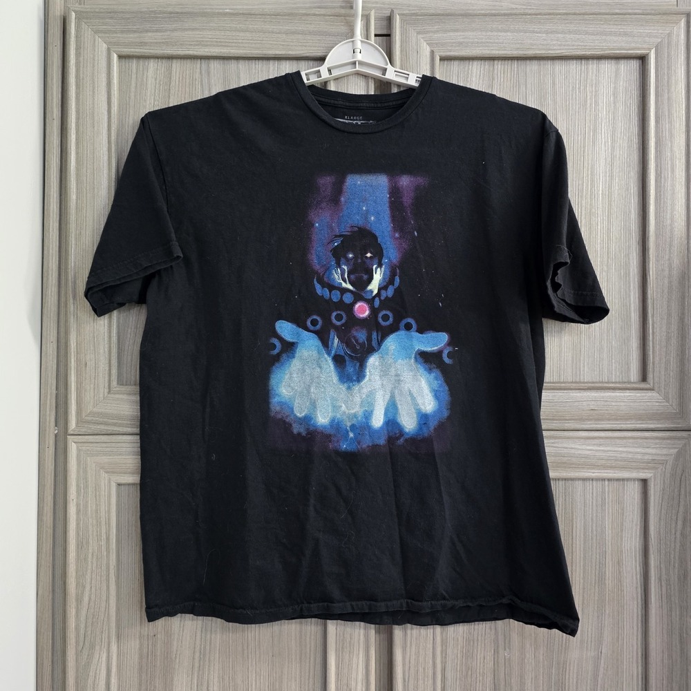Marvel Comics Dr. Strange Mystic Hands Mens Black  T-Shirt Size XL